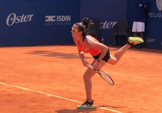 Tenis: Ormaechea está en semifinales del torneo de la WTA en Colombia