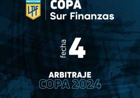 Relatores | Árbitros para la cuarta fecha de la Copa de La Liga