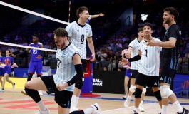 Argentina venció a Cuba en un partidazo y cerró con una sonrisa la segunda semana de la VNL