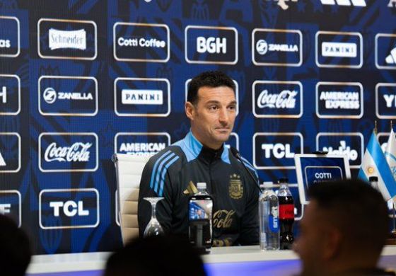 Scaloni habló sobre Messi, el 