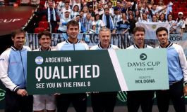 Argentina enfrentará a Alemania en los cuartos del Final 8 de la Copa Davis