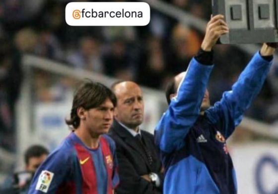 El emotivo mensaje de Messi a 21 años de su debut en Barcelona