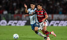 Racing cayó en Brasil y buscará la revancha ante Flamengo en Avellaneda