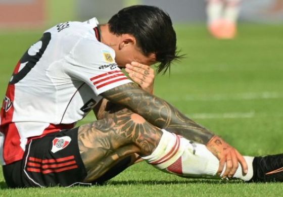 Golpe para River: Driussi se desgarró y Gallardo pierde a su 9