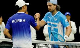Copa Davis: Argentina cayó ante Corea del Sur y deberá jugar por no descender