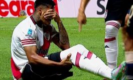River: Portillo se rompió el ligamento cruzado anterior de la rodilla derecha
