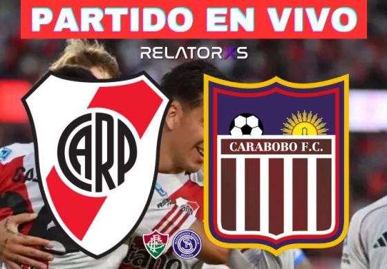 Copa Sudamericana: River enfrenta a Carabobo de Venezuela por RELATORES
