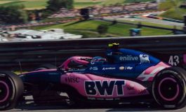 Colapinto no pudo repetir su gran arranque y terminó lejos en la segunda práctica del GP de Austria