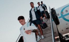 La selección argentina volvió a Kansas luego de pasar de fase